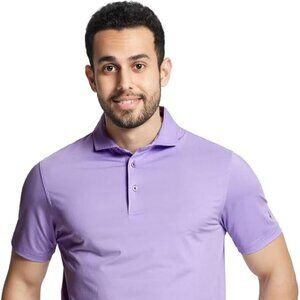 MICHEL ROUEN Golf Shirt for Men Short Sleeve Lightweight Quick Dry Large